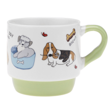 Kubek z porcelany ANIMALS 300ml RAVI